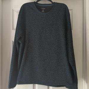 Van‎ Heusen Flex Pullover mens XXL Green & Black Sweater Classic Fit 199